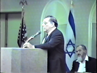 Rabbi Kahane speaks at The Beverly Garland Hotel Video 12 18 01:07:22